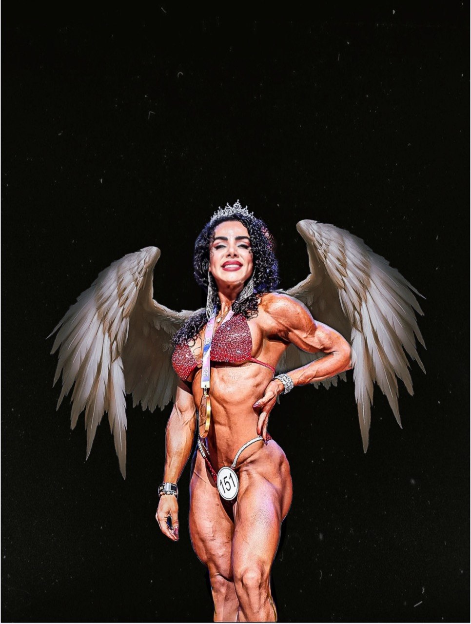 Elaheh Salmani — IFBB PRO 7x World Champion, elite online fitness coach